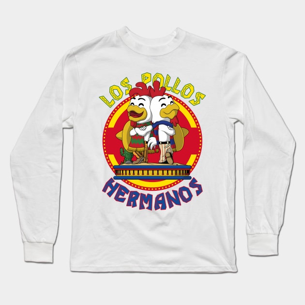 Los Pollos Hermanos - Breaking Bad Long Sleeve T-Shirt by Jandara